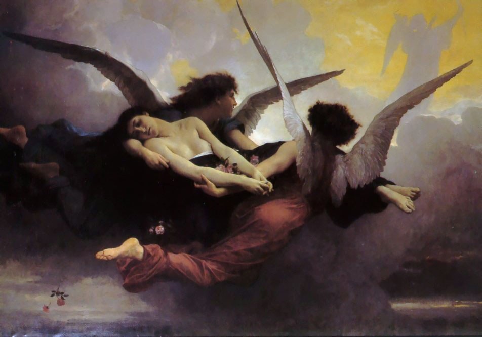 William Bouguereau A Soul in Heaven